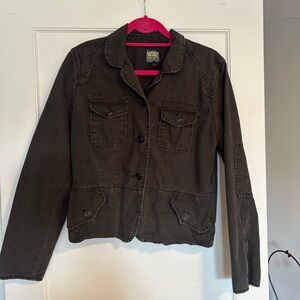 Lucky Brand Charcoal Gray Shirt